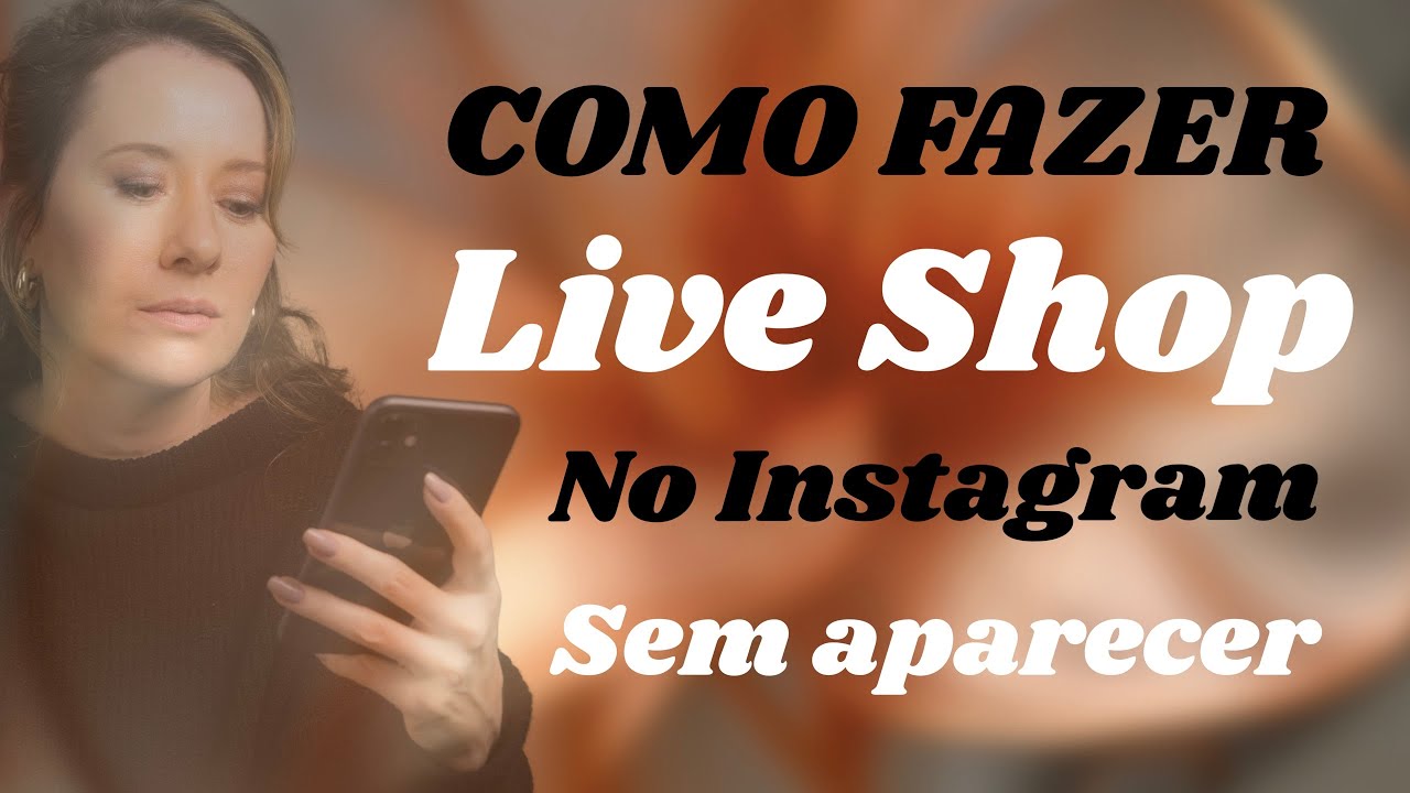 Como fazer Live shop no Instagram SEM PRECISAR APARECER!