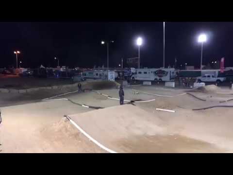 Adam Drake from Mugen Seiki Racing wins the Stadium Nitro Shootout.  MBX7TR