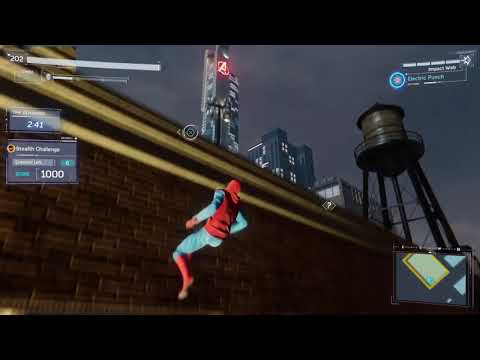 Spider-man PS4 Taskmaster Stealth Challenge (Gold)-Upper East Side