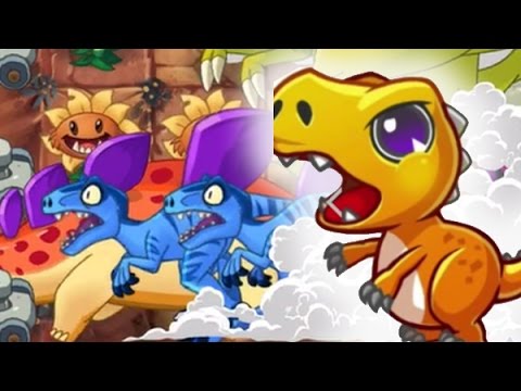 Plants Vs Zombies 2 Nuevo Dinosaurio del Pantano del Jurásico (Versión China)