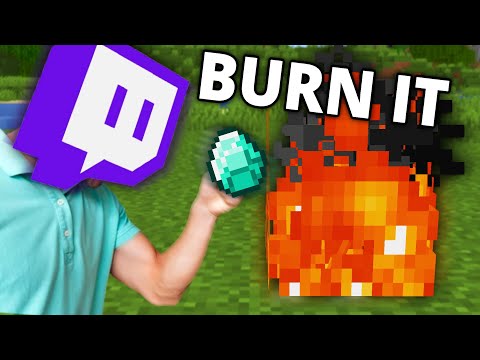 zysko - Minecraft, But Twitch Chat Burns My Items