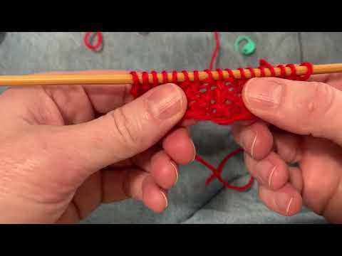 Central Double Decrease Through The Back Loops Cddtbl Aka Twisted Central Double Decrease