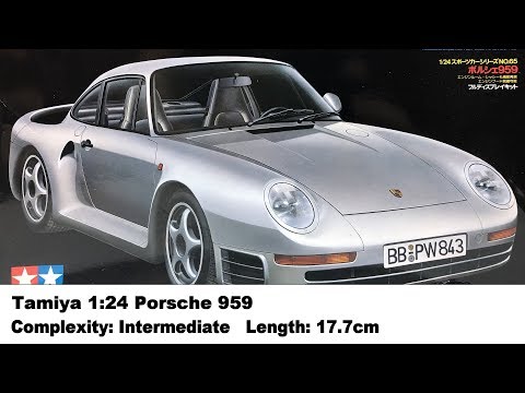 Thumbnail for Tamiya 1:24 Porsche 959 Kit Review by Porsche 959