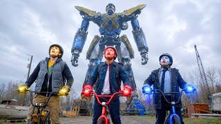 TEENS find COMBAT MACHINES capable of unleashing ELEMENTAL POWERS and must learn to COMBINE THEM