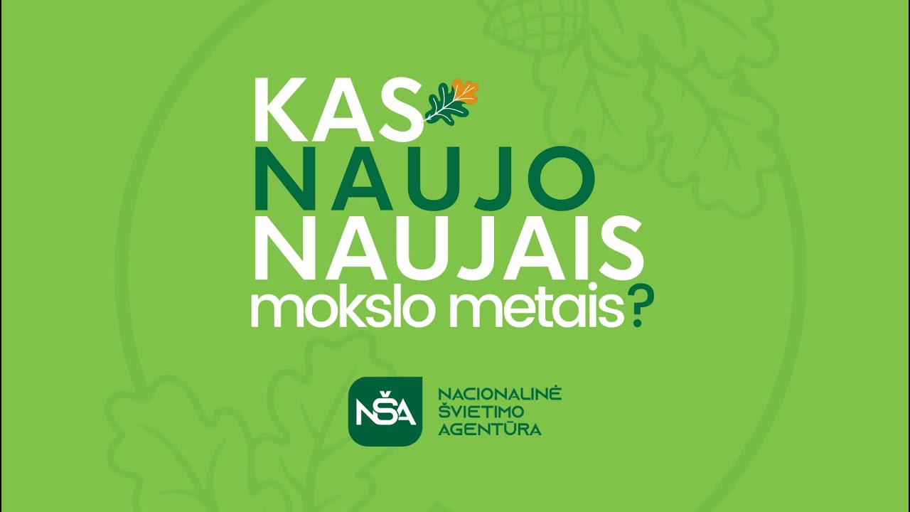 🍃 KAS NAUJO NAUJAIS MOKSLO METAIS | 2024