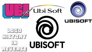 Ubisoft logo history in reverse