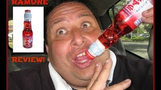 Ramune Strawberry "Marble Soda" REVIEW!