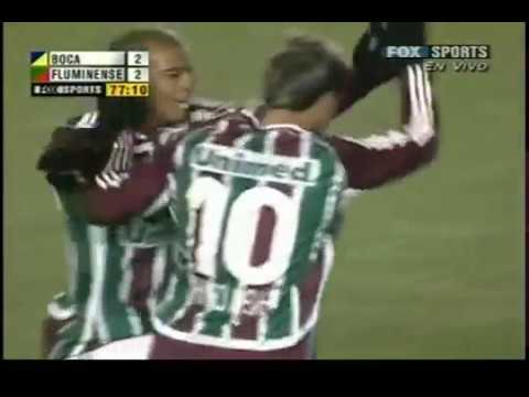 Libertadores 2008 (Semis Ida): Boca Juniors (ARG) 2 - 2 Fluminense (BRA)