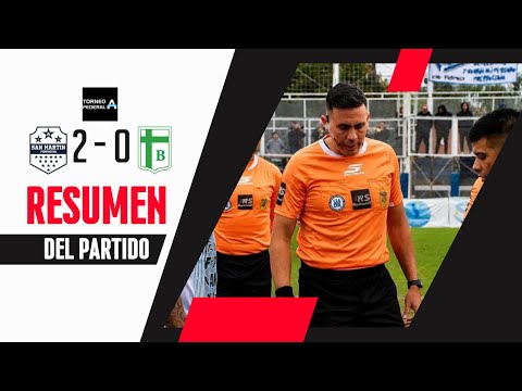 San Martín de Formosa 2-0 Sportivo Belgrano. Federal A - Nonagonal. Fecha 3
