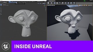 realtime updatingbut so far no backwards compatibility, only from Blender to UE not backwards（00:07:13 - 01:36:07） - Blender to Unreal tools, Part 1 | Live from HQ | Inside Unreal