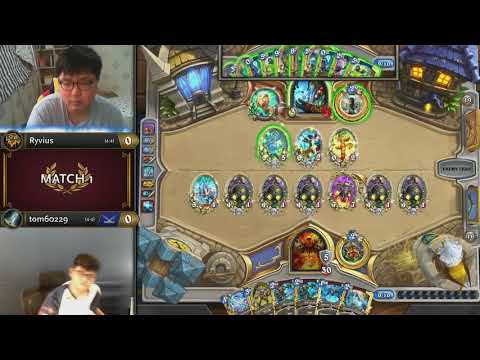 Ryvius vs tom60229 - Hearthstone Grandmasters Asia-Pacific - Week 5