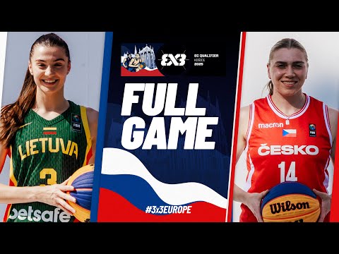 Lithuania 🇱🇹 vs Czechia 🇨🇿 | FIBA 3x3 Europe Cup 2025 Qualifier | Ticket Game