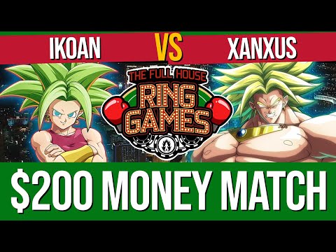 [DBFZ] $200 Money Match - Ikoan vs Xanxus FT5 - Full House @ Player 1 Arcade