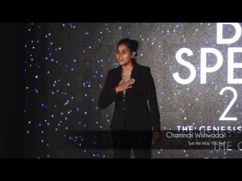 Chamindri Wishwadari - "Just The Way You Are" - Best Speaker 2016