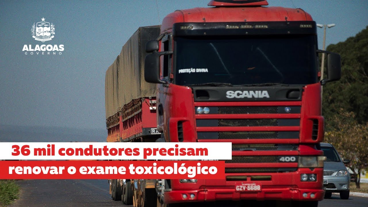 Milhares de condutores precisam renovar o exame toxicológico