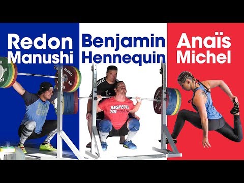 French Team 🇫🇷 Benjamin Hennequin, Anaïs Michel, Redon Manushi Powercamp Training Session