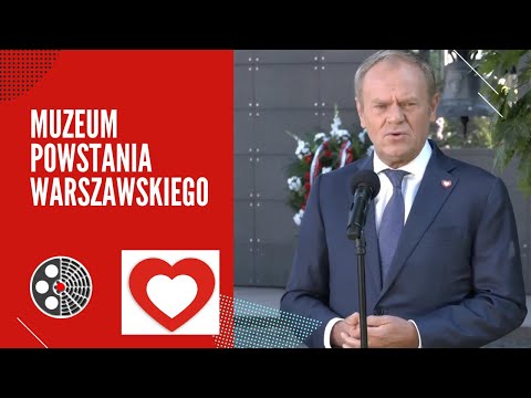 Donald Tusk ogłasza 100 mln zł dla Muzeum Powstania Warszawskiego