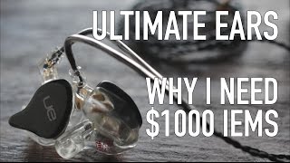Ultimate Ears RM: $1000 In-Ear Monitors (4K Video)