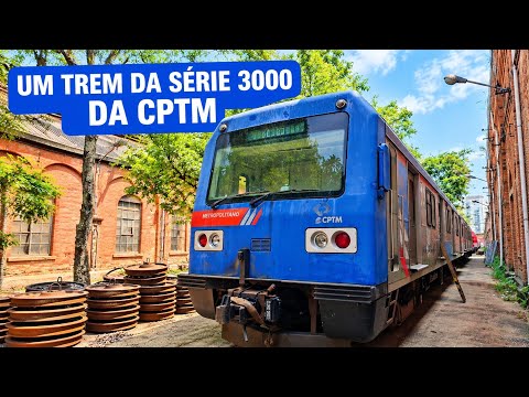 ENTREI NO TREM VIOLINO DA CPTM: SÉRIE 3000