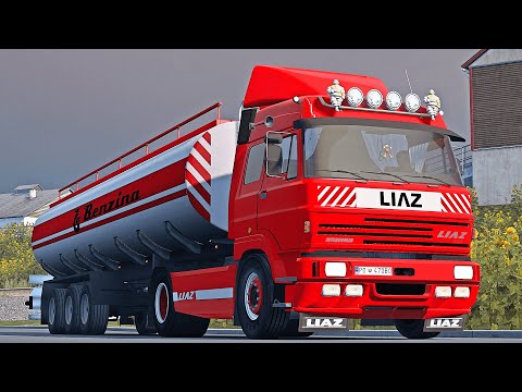 4K | ETS2 1.43 | Slovakia Map | Liaz 110 | Trstená 🇸🇰 - Martin 🇸🇰