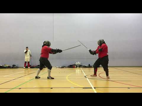 First test of Sigi Forge Katana - Nick vs Mike