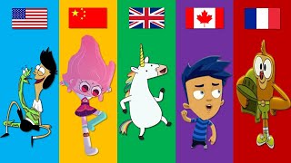 Cartoons From Different Countries | Pt.62