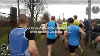 Florijn Winterloop Woudenberg Bosloop 10km 2016