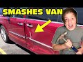 Kid Smashes Mom S Van With Hammer Dad Swears EMOTIONAL VIDEO