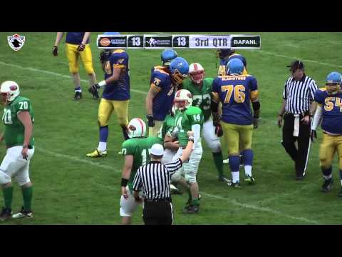 Colchester Gladiators vs Gateshead Senators Britbowl 27