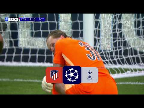 Atlético Madrid 5:2 Tottenham Hotspur | sestřih zápasu