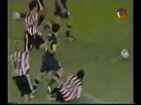 2do. Gol de Palermo a Estudiantes (Boca 3-Estudiantes 1 10-03-2007)