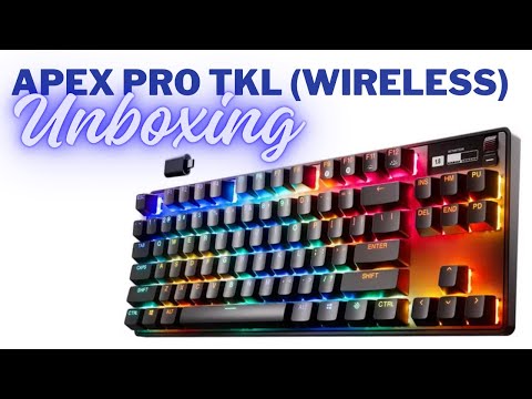 Steelseries Apex Pro TKL Wireless 2023 Full Unboxing