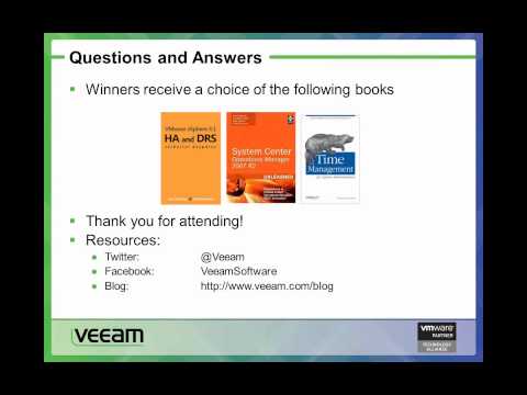 Virtualizing Active Directory: Six best practices for domain controllers - Veeam webinar