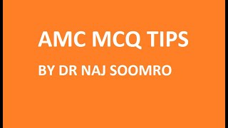 AMC MCQ Tip 001