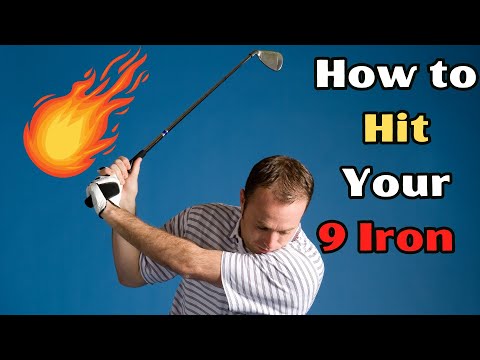 How to Hit Accurate 9 Iron Shots (simple short iron drill)