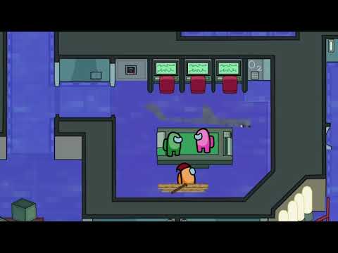 Among Us vs Floor is Water Minecraft 7 #shorts