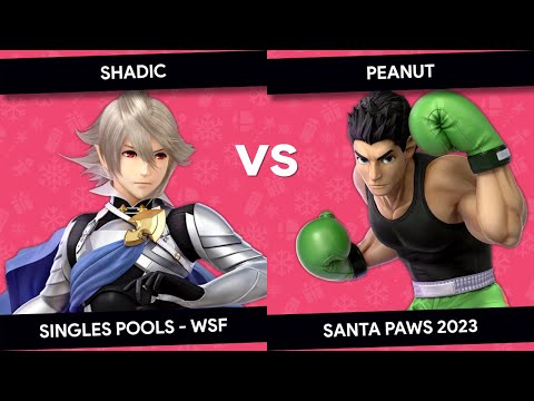 Santa Paws 2023 - Shadic (Corrin) VS Peanut (Little Mac ) - Singles Pools - Winners Semi-Final