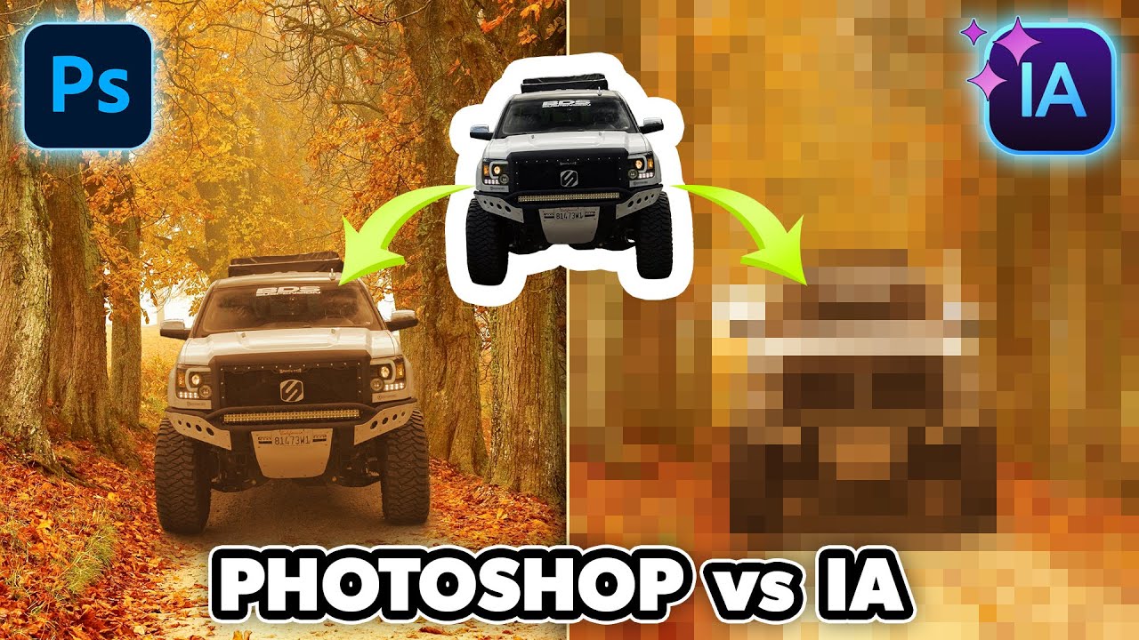 🤖 PHOTOSHOP vs INTELIGENCIA ARTIFICIAL: ¿Quién gana? 😱