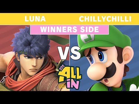 2GG All In - Luna (Ike) Vs ChillyChilli (Luigi) Winners Side - Mid Tier Bracket