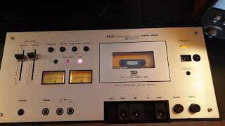 Video thumbnail for Akai GXC-39 D stereo casette deck ; rec & play by Retro Radio România