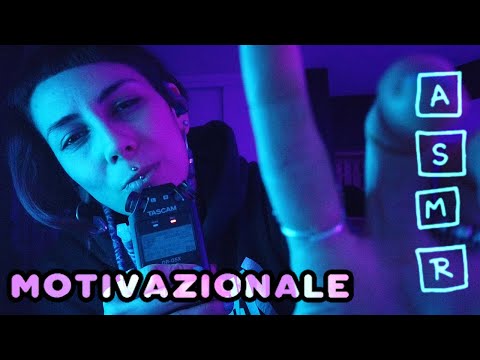 ASMR MOTIVAZIONALE | FRASI RIPETUTE INCENSO SUONI RILASSANTI