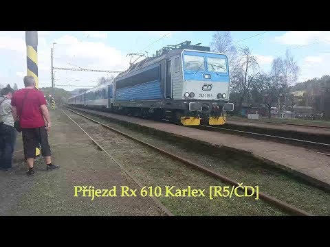 Rx 610 Karlex [R5/ČD] | Ostrov nad Ohří | 10.4.2018