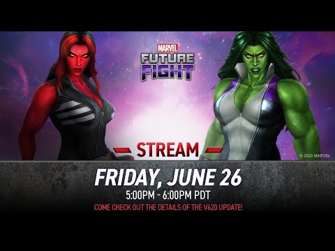 REACTING TO THE MARVEL FUTURE FIGHT V620 HULK UPDATE LIVESTREAM
