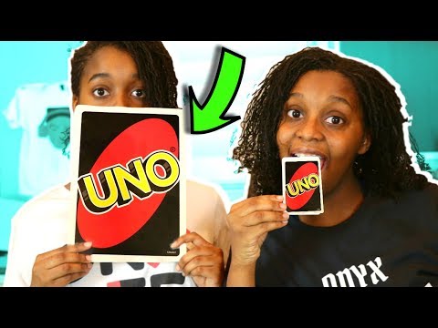 GIANT UNO GAME CHALLENGE! - Onyx Family