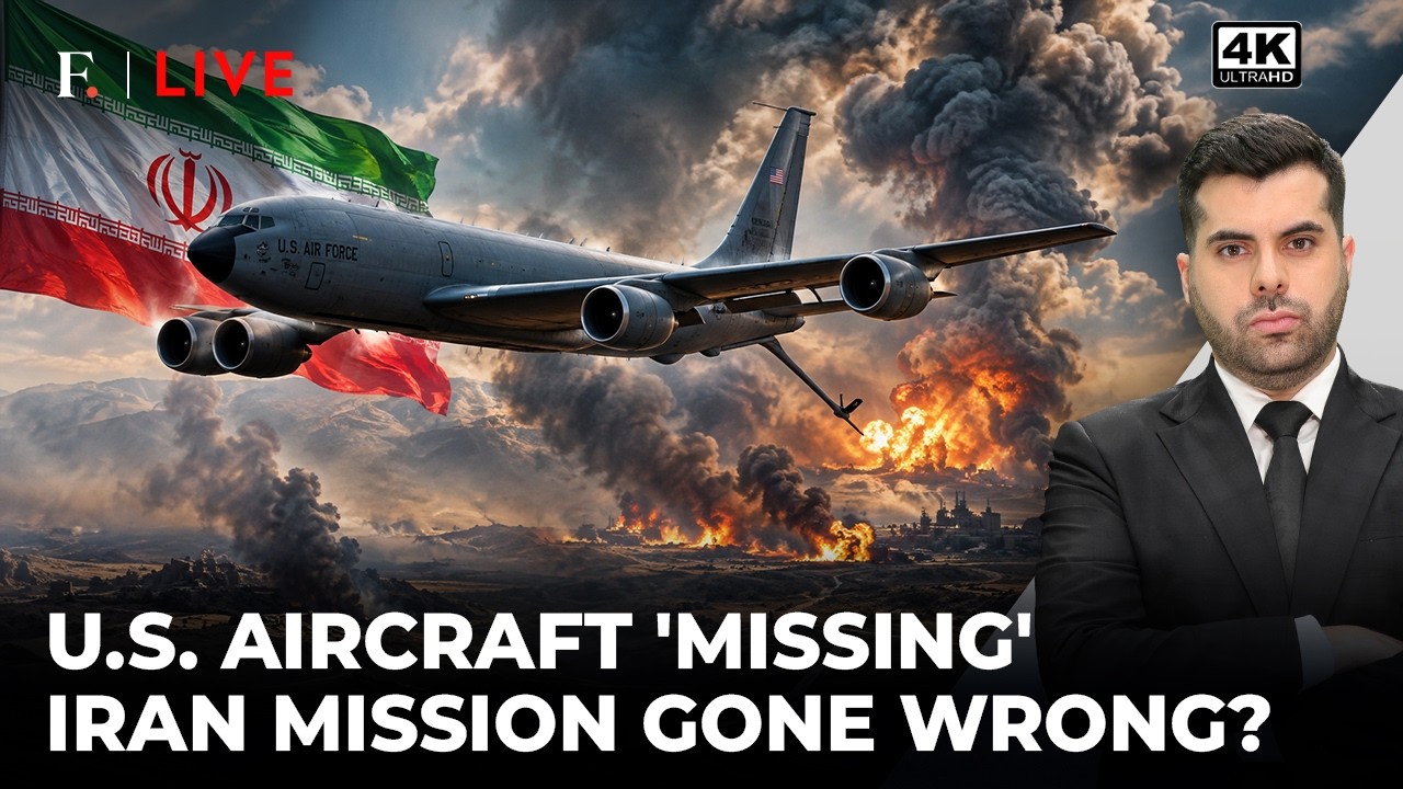 US Military Jet In Trouble? Declares Mid-Air Emergency & 'Vanishes'| Iran Tensions| Firstpost Live