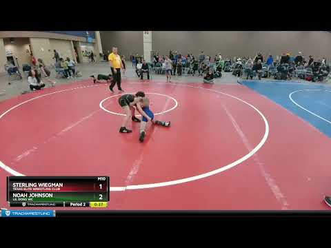 67-71 Lbs Round 3 - Sterling Wiegman, Texas Elite Wrestling Club Vs Noah Johnson, Lil Dons WC Fdde