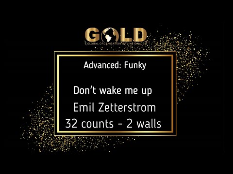 GOLD Open Line Advanced - Dance 2: Funky "Don't Wake Me Up" - Tutorial without music