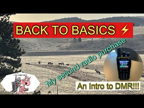 Back To Basics: An Intro to DMR My Second Radio Purchase