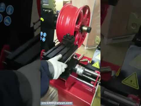 how to use wheel straightening machine,made in China