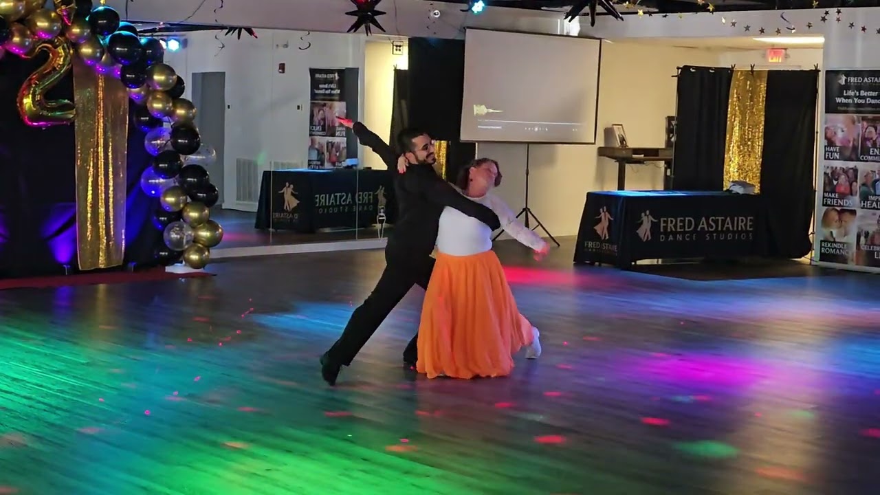 Waltz Show by Rachel & Davy at our 2 Year Anniversary Party